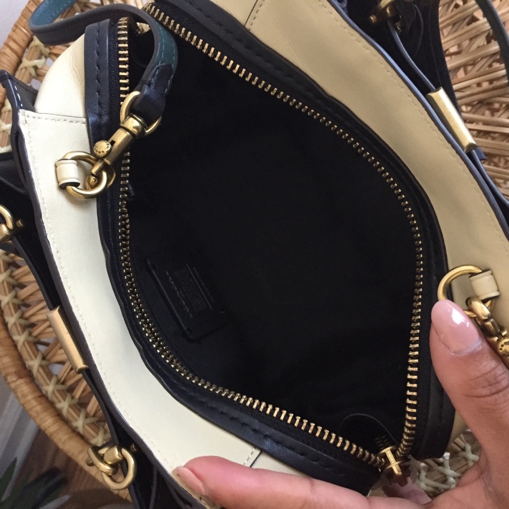 Coach Dreamer 21 Crossbody Bag Color Block Green Mini - Picture 5 of 7